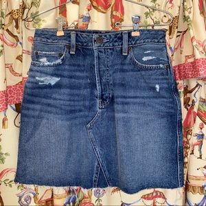 Abercrombie Mini Denim Skirt